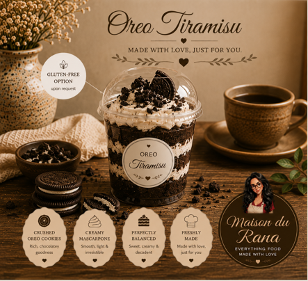 Berries Tiramisu Cup — Maison du Rana