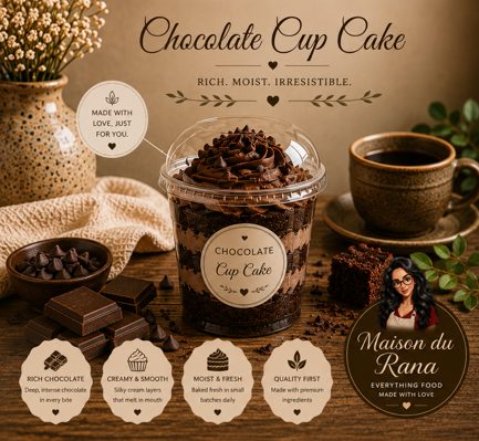 Chocolate Cup Cake — Les Cupcakes en Tasse by Maison du Rana