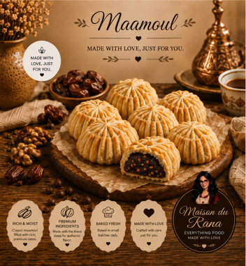 Maamoul with Date Filling — Le Maamoul Maison | Maison du Rana