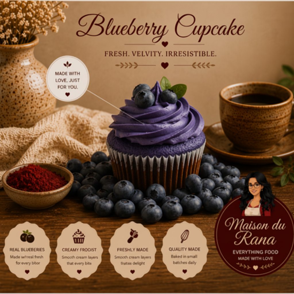 Blueberry Cupcake