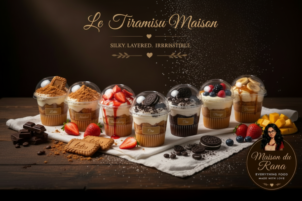 Le Tiramisu Maison Hero — 6 Distinct Flavors