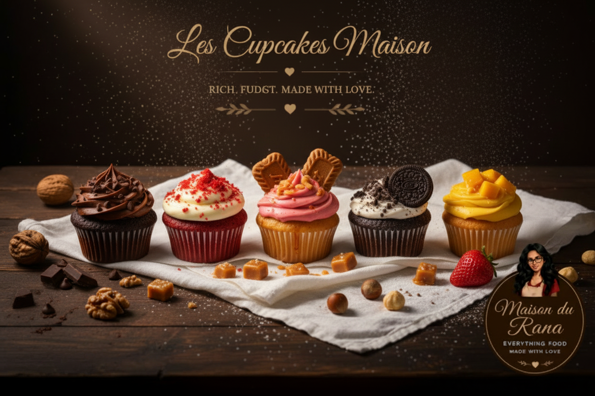 Les Cupcakes Maison — Dark Moody Hero