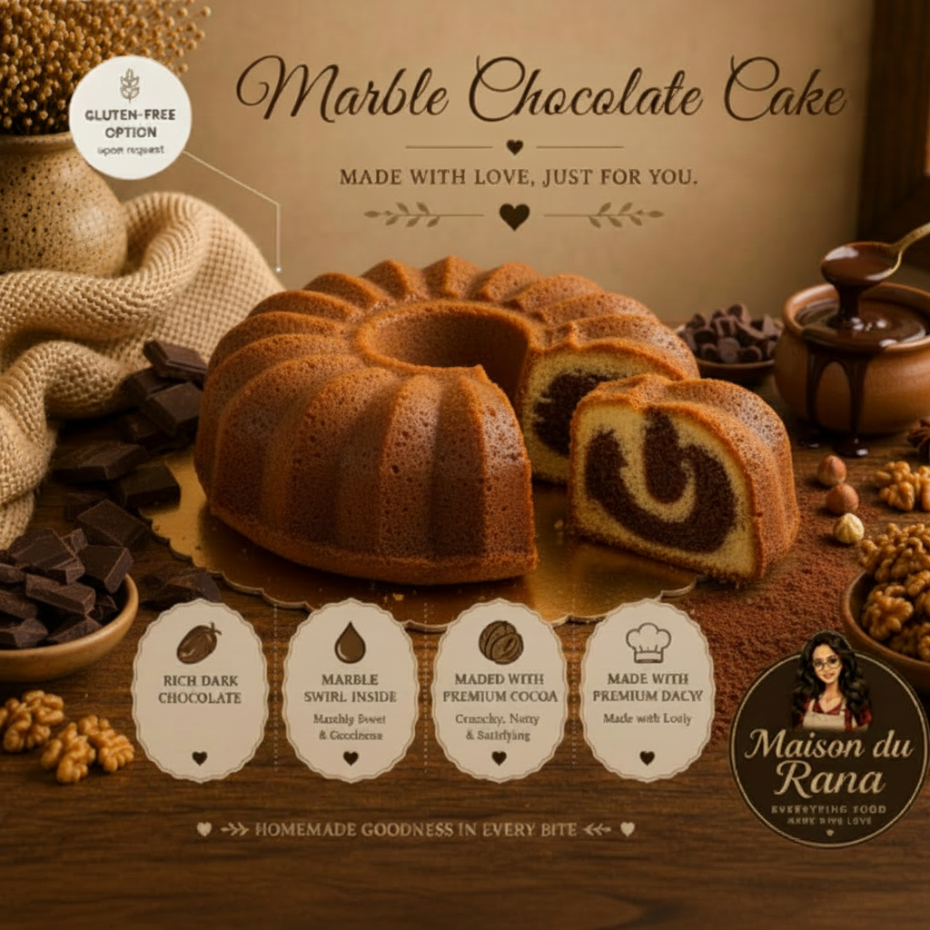 Marble Chocolate Cake - Final